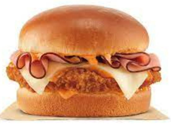 burger king Chicken Cordon Bleu Sandwich