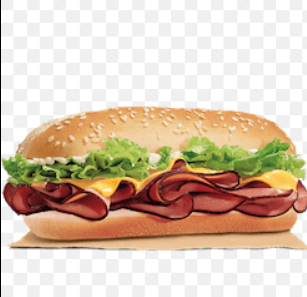 burger king Ham and Cheese Whopper