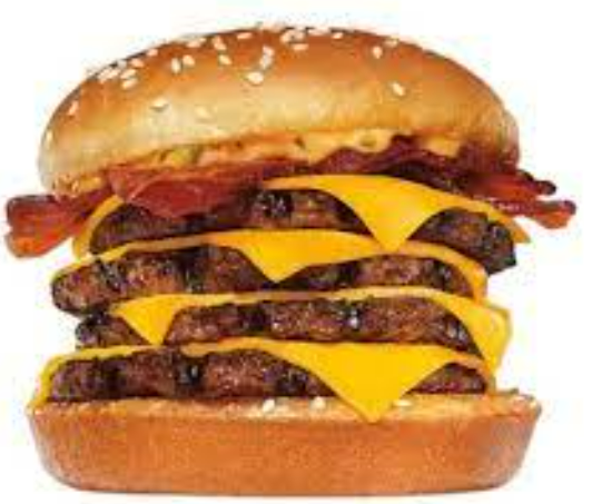 burger king The Quad Stacker Jr.