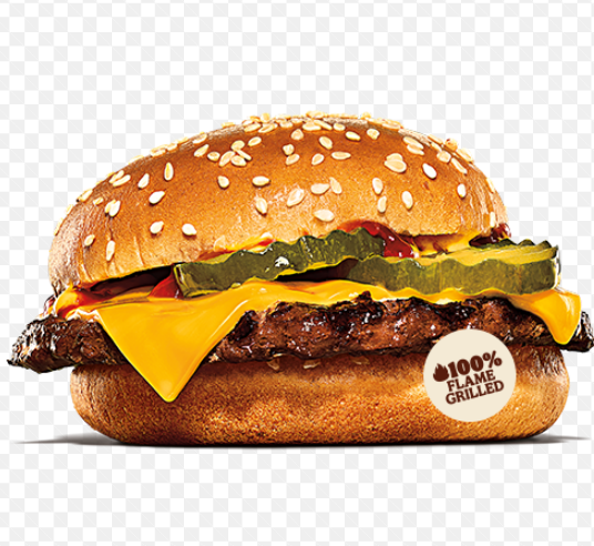 burger king cheeseburgerf