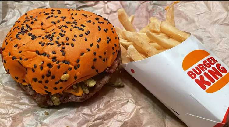 Burger King Ghost Pepper Whopper - Burger King Menu